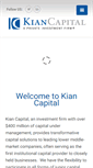 Mobile Screenshot of kiancapital.com